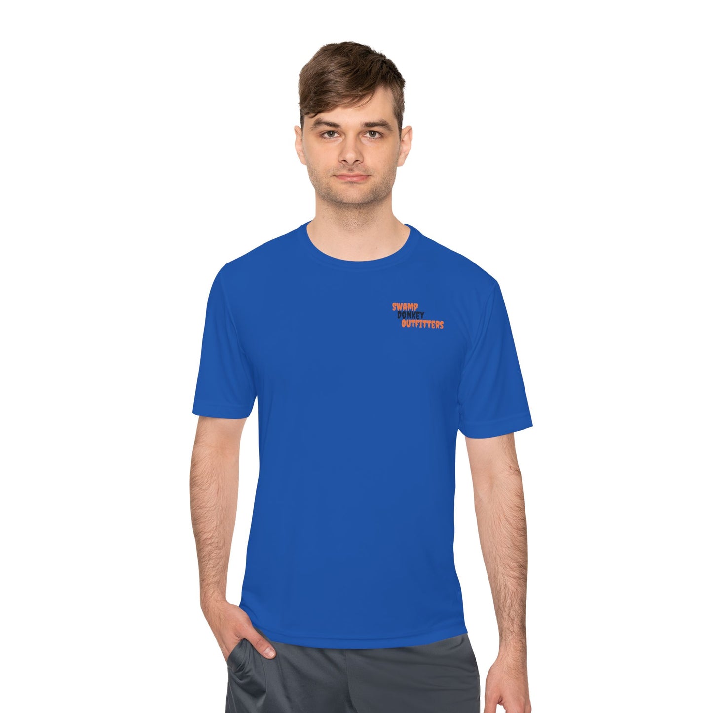 Unisex Moisture Wicking Tee with Logo