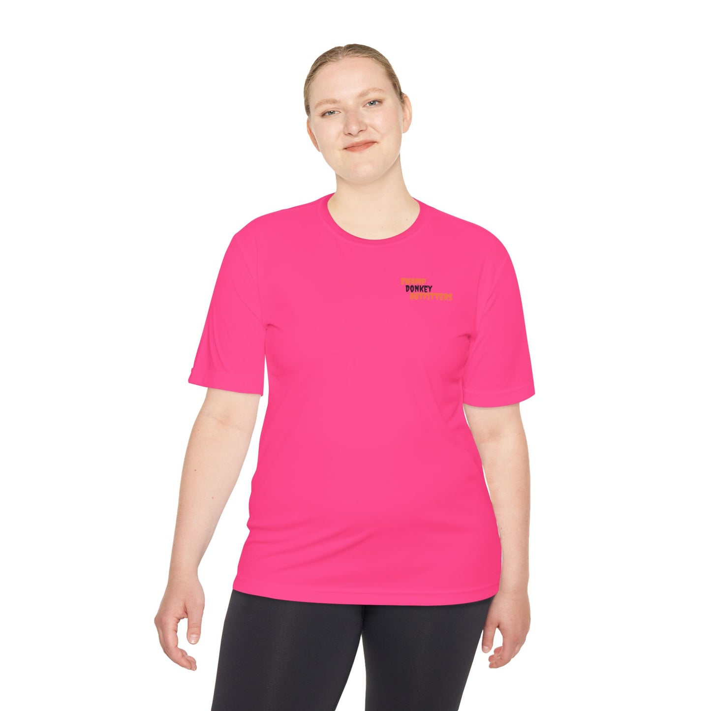 Unisex Moisture Wicking Tee with Logo