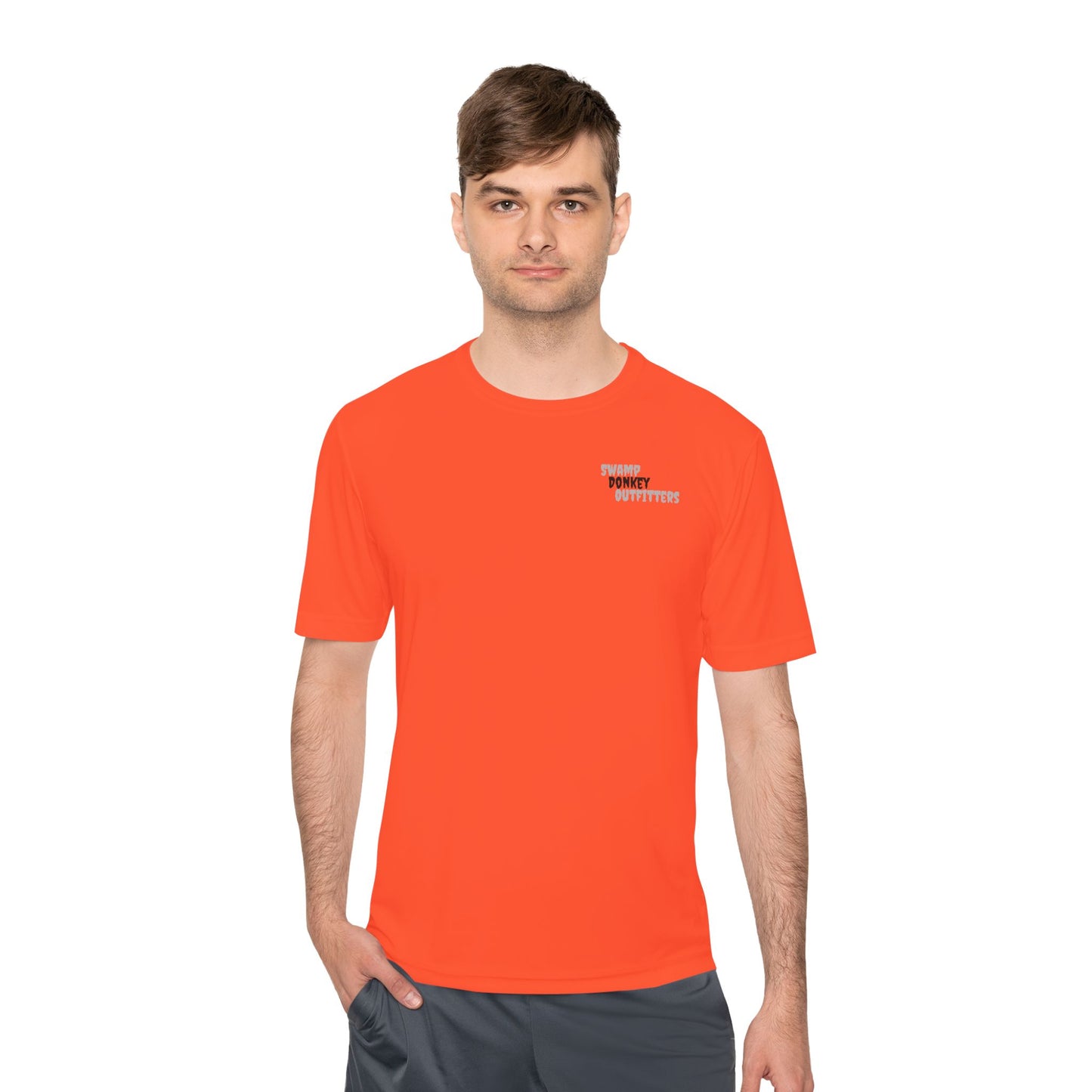Unisex Moisture Wicking Tee with Logo