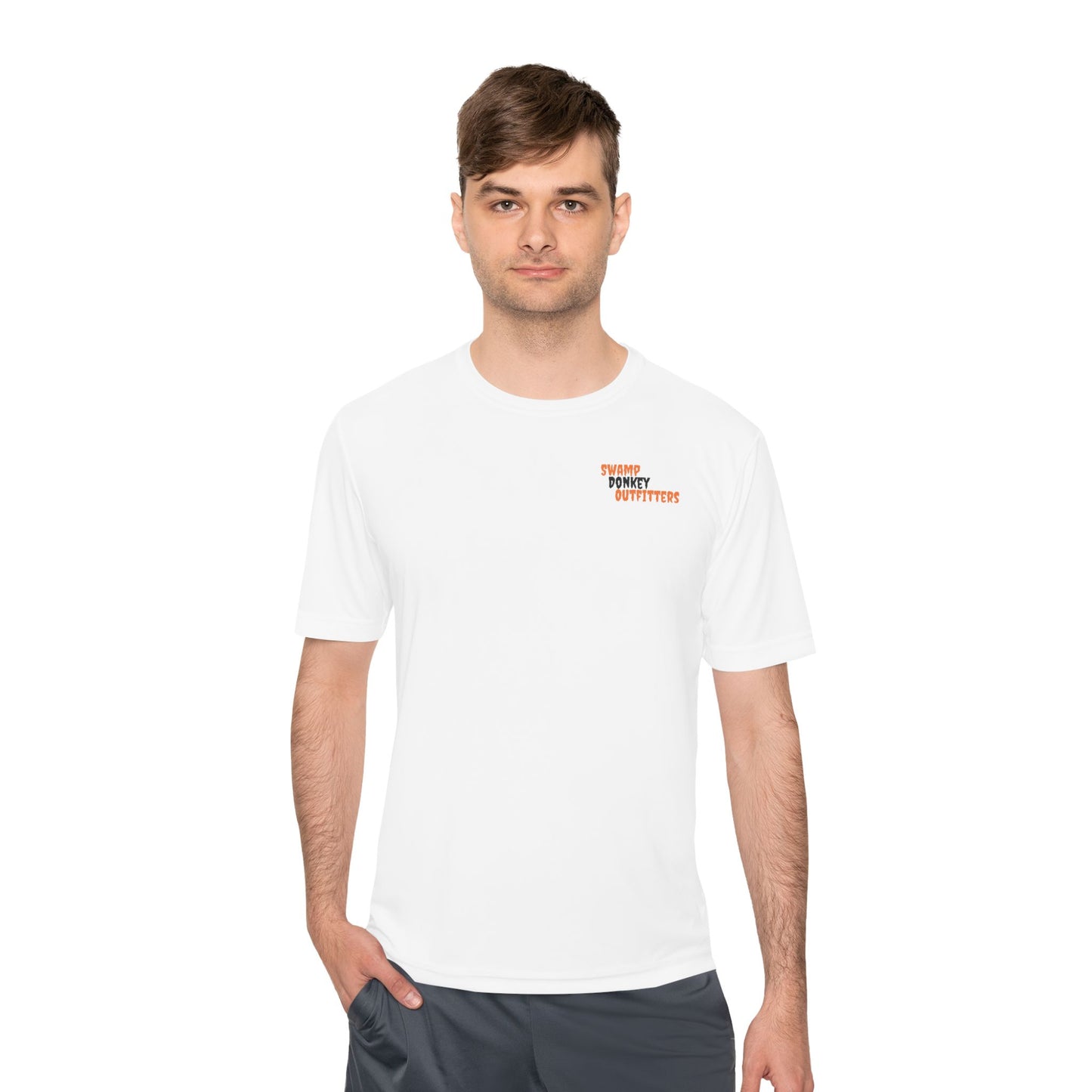 Unisex Moisture Wicking Tee with Logo