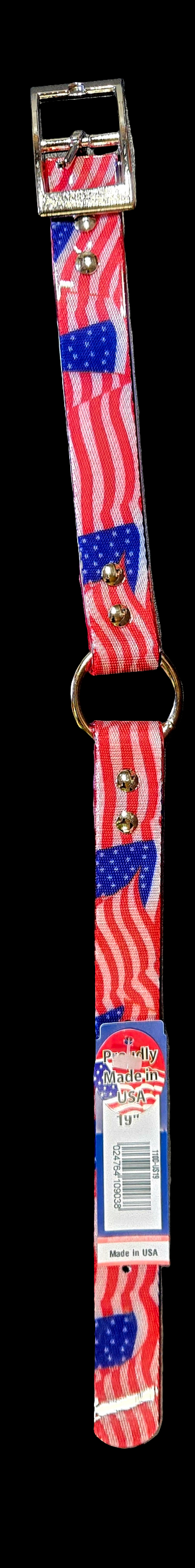 American Flag Dayglo Collars