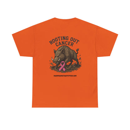Rooting Out Cancer Awareness Shirt, Support Shirt, Gift for Cancer Warriors