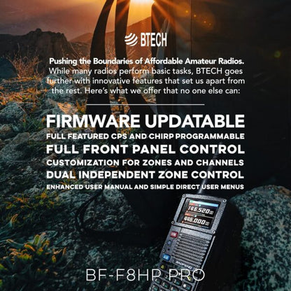 BTech BF-F8HP PRO 10watt