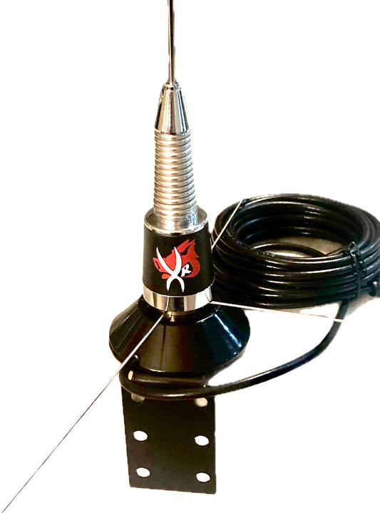 Hound Recovery Antenna's VHF Radio Xtenda Range Universal Mount with Spring Antenna